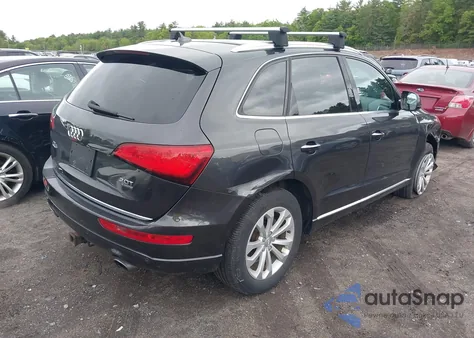 2016 Audi Q5 2.0T Premium из США, поврежденный, VIN WA1L2AFPXGA043311